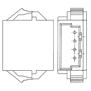 TE Connectivity AMP CT Male Connector Housing 2 mm Pitch 10 Way 1 Row Straight 1-292254-0