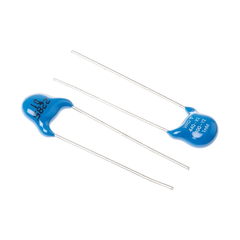 Vishay Single Layer Ceramic Capacitor 1 nF 400V AC ±20% Y5U Dielectric Through Hole Radial Terminal 125 °C WKO102MCPCJ0KR