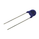 Vishay Single Layer Ceramic Capacitor 1 nF 400V AC ±20% Y5U Dielectric Through Hole Radial Terminal 125 °C WKO102MCPCJ0KR