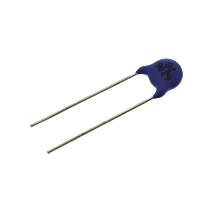 Vishay Single Layer Ceramic Capacitor 1 nF 400V AC ±20% Y5U Dielectric Through Hole Radial Terminal 125 °C WKO102MCPCJ0KR
