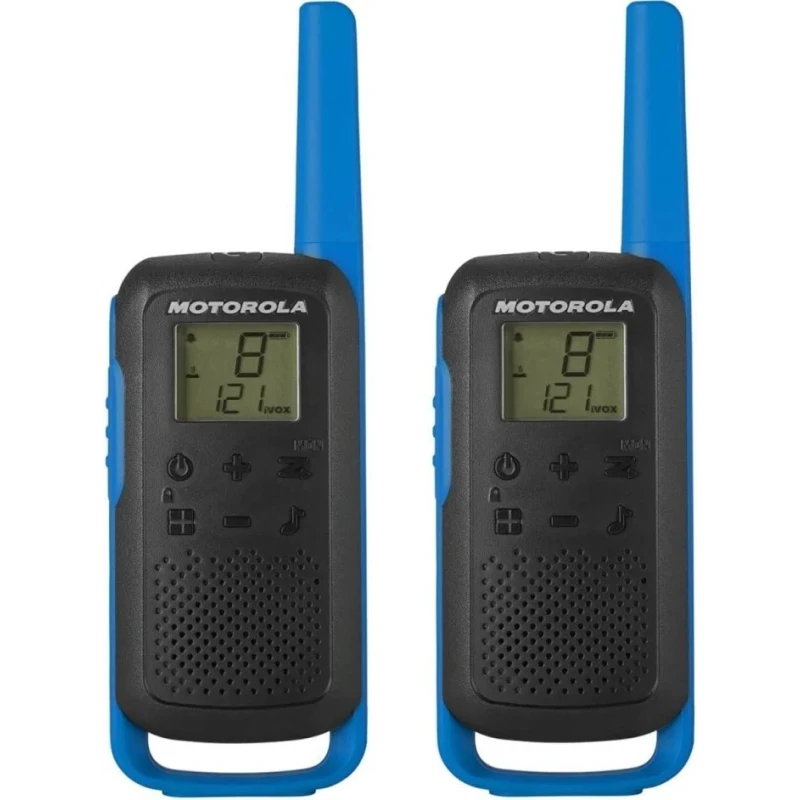 Motorola Talkabout T62 16 Channel Waterproof Handheld Walkie Talkies, License Free, 446MHz, 8 km Range B6P00810LDRMAW