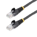 StarTech.com Cat5e Ethernet Cable 5 m Unscreened Black PVC 