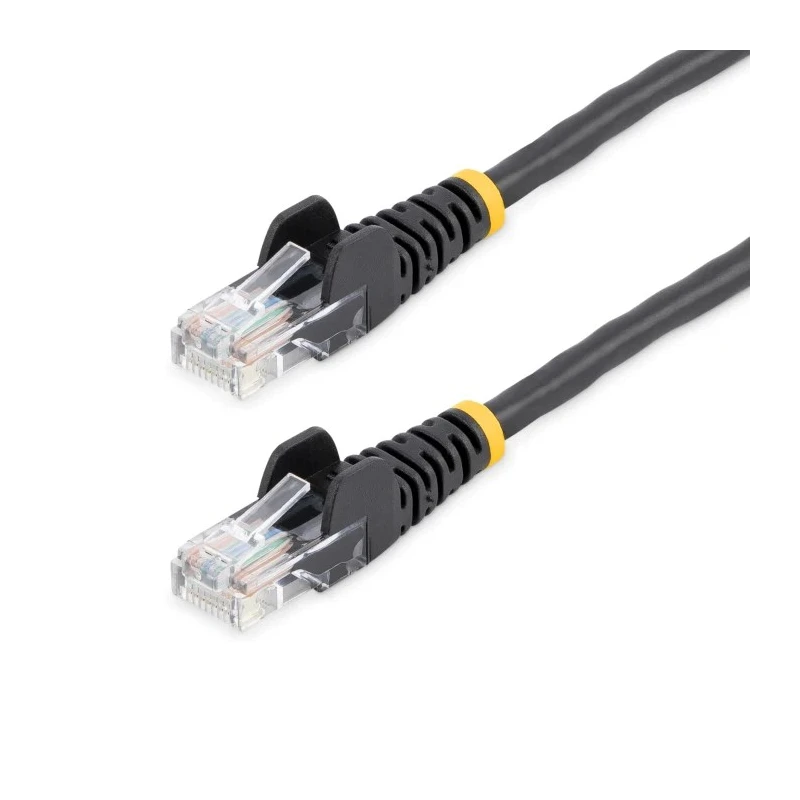 StarTech.com Cat5e Ethernet Cable 5 m Unscreened Black PVC 
