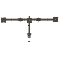StarTech.com Black Desk Mount Monitor Arm with 8kg Maximum Load ARMTRIO