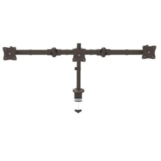 StarTech.com Black Desk Mount Monitor Arm with 8kg Maximum Load ARMTRIO