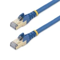 StarTech.com Cat6a 10Gbit/s Shielded Screened 0.5 m Blue PVC Ethernet Cable 