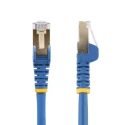 StarTech.com Cat6a 10Gbit/s Shielded Screened 0.5 m Blue PVC Ethernet Cable 