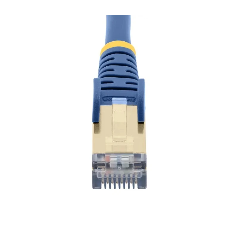 StarTech.com Cat6a 10Gbit/s Shielded Screened 0.5 m Blue PVC Ethernet Cable 