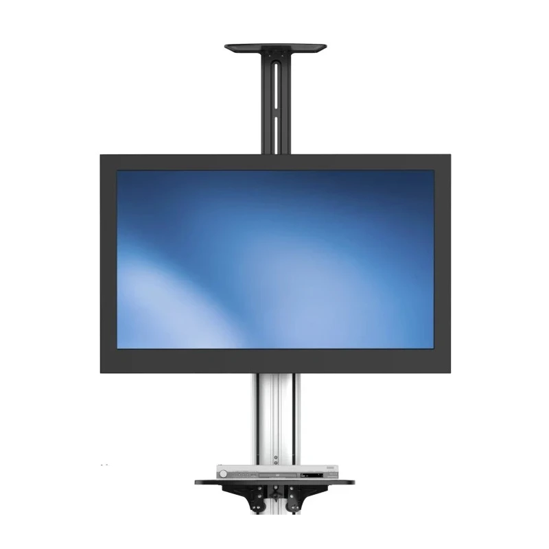 StarTech.com Portable TV Stand with Adjustable Extension Arm VESA 200x200 to 600x400 Load 40kg Height 2.14m STNDMTV70
