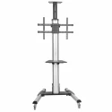 StarTech.com Portable TV Stand with Adjustable Extension Arm VESA 200x200 to 600x400 Load 40kg Height 2.14m STNDMTV70