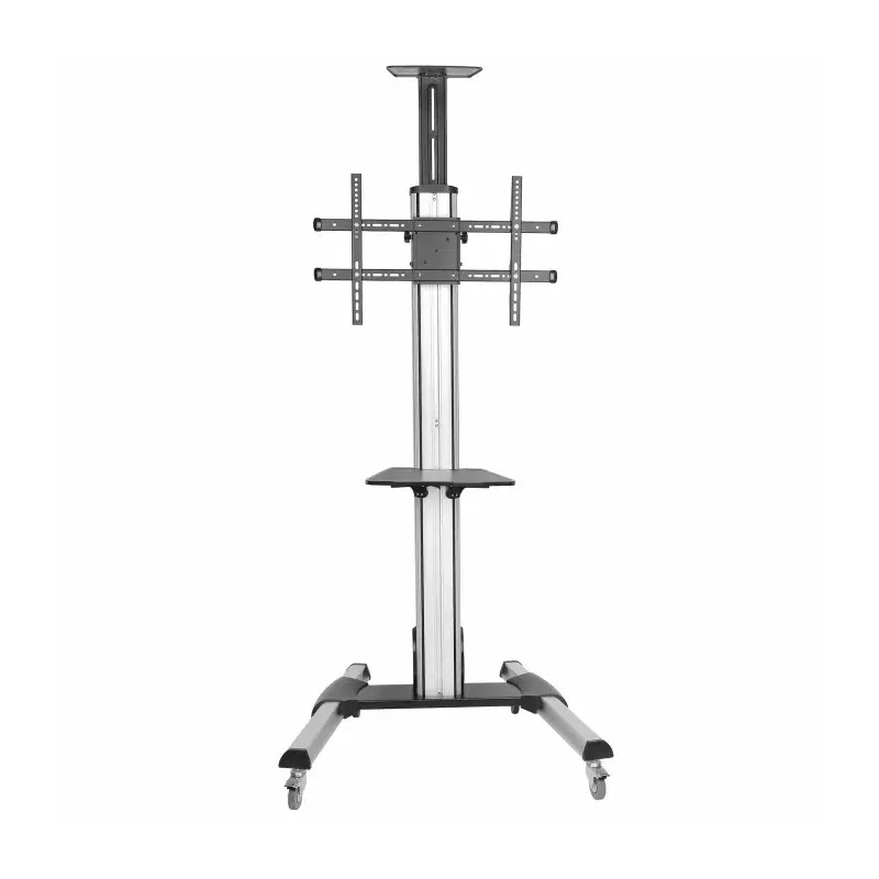 StarTech.com Portable TV Stand with Adjustable Extension Arm VESA 200x200 to 600x400 Load 40kg Height 2.14m STNDMTV70