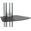 StarTech.com Portable TV Stand with Adjustable Extension Arm VESA 200x200 to 600x400 Load 40kg Height 2.14m STNDMTV70