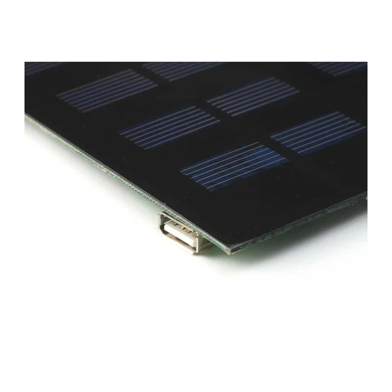 RS PRO Surface 1.5 W Polycrystalline USB Solar Panel 6V 1.5W USB Interface 189x139x2mm 186-0599