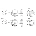 Omron Surface Signal Relay, 9V DC Coil, 2A Switching Current, DPDT Contact Configuration G6S-2G DC9