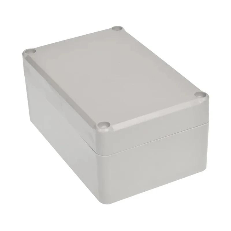 RS PRO Grey ABS Hermetically Sealed Electronic Enclosure IP65 IK09 54.6 mm x 78.4 mm x 118.2 mm 186-2255