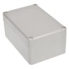 RS PRO Grey ABS Hermetically Sealed Electronic Enclosure IP65 IK09 54.6 mm x 78.4 mm x 118.2 mm 186-2255