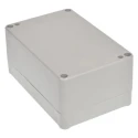 RS PRO Grey ABS Hermetically Sealed Electronic Enclosure IP65 IK09 54.6 mm x 78.4 mm x 118.2 mm 186-2255
