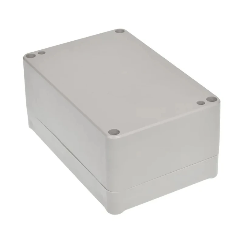 RS PRO Grey ABS Hermetically Sealed Electronic Enclosure IP65 IK09 54.6 mm x 78.4 mm x 118.2 mm 186-2255