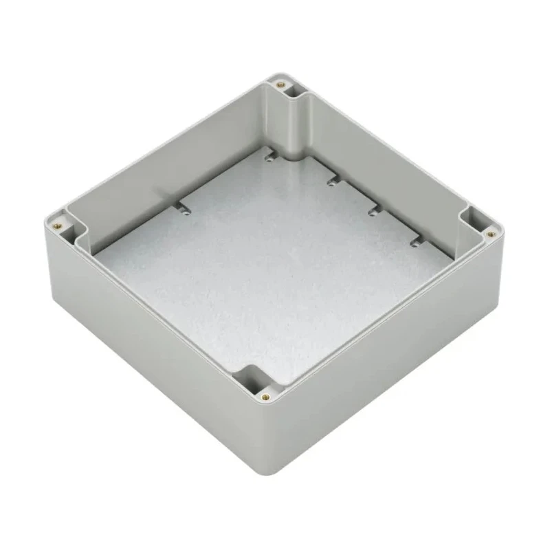 RS PRO Polycarbonate Hermetically Sealed Electronic Enclosure IP67 IK07 60.1 mm Height, 105 mm Width, 105 mm Length IP67