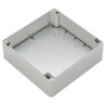 RS PRO Polycarbonate Hermetically Sealed Electronic Enclosure IP67 IK07 60.1 mm Height, 105 mm Width, 105 mm Length IP67