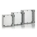 RS PRO Polycarbonate Hermetically Sealed Electronic Enclosure IP67 IK07 60.1 mm Height, 105 mm Width, 105 mm Length IP67