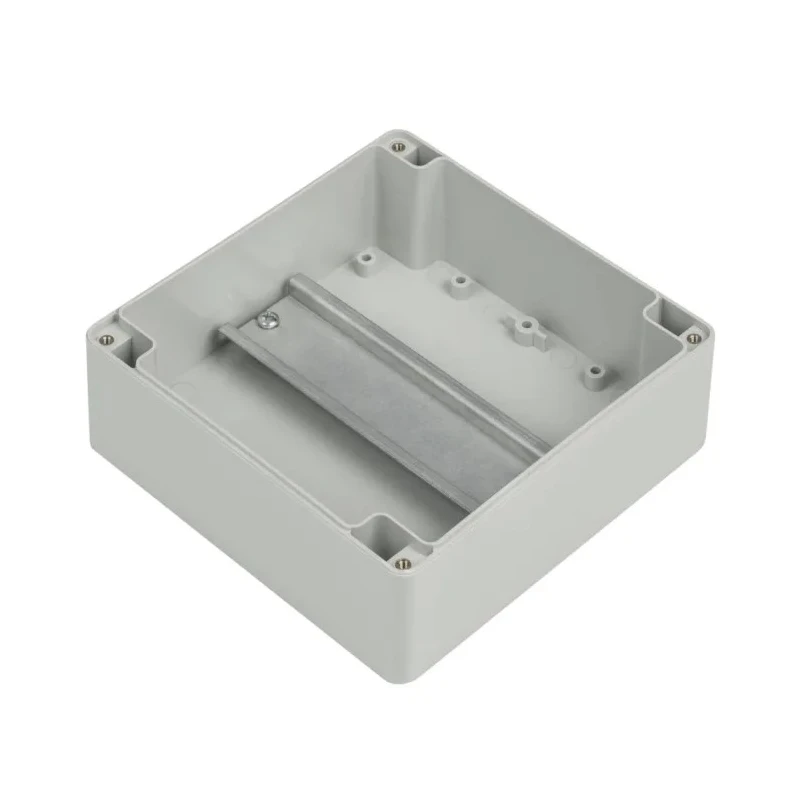 RS PRO Polycarbonate Hermetically Sealed Electronic Enclosure IP67 IK07 60.1 mm Height, 105 mm Width, 105 mm Length IP67