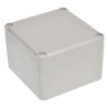 RS PRO Grey Lid ABS Hermetically Sealed Enclosure IP65, IK09, 55 mm Height, 80 mm Width, 82 mm Length 186-2269