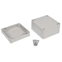 RS PRO Grey Lid ABS Hermetically Sealed Enclosure IP65, IK09, 55 mm Height, 80 mm Width, 82 mm Length 186-2269