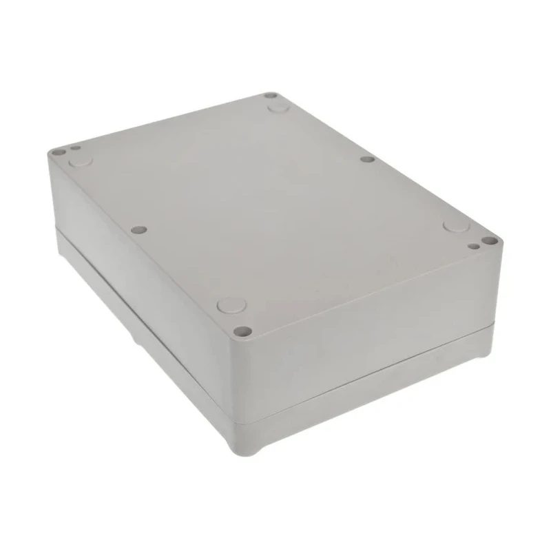 RS PRO Grey Lid ABS Hermetically Sealed Electronic Enclosure IP67 IK09 56.7mm x 176.8mm x 126mm 186-2262