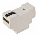 RS PRO Modular Enclosure DIN Rail Enclosure ABS Body Light Grey 62.9 mm Height 34.4 mm Length 88.8 mm Width 186-2290