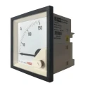 RS PRO Analogue Panel Ammeter 100 A AC, 68 mm x 68 mm, 1% Moving Iron 186-2436