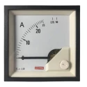 RS PRO Analogue Panel Ammeter 100 A AC, 68 mm x 68 mm, 1 % Moving Iron 186-2451