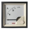 RS PRO Analogue Panel Ammeter 100 A AC, 68 mm x 68 mm, 1 % Moving Iron 186-2451