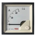 RS PRO Analogue Panel Ammeter AC Moving Iron, 68 mm x 68 mm, 1% Accuracy 186-2443