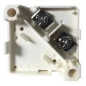 RS PRO Analogue DC Voltmeter 15mV to 600V Range, 45x45 mm Cutout 54 mm Depth 186-2482