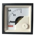 RS PRO Analogue Panel Ammeter DC 100 A, 45 mm x 45 mm, 1% Accuracy, Moving Coil 186-2474