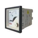 RS PRO Analogue Panel Ammeter DC 100 A, 45 mm x 45 mm, 1% Accuracy, Moving Coil 186-2474