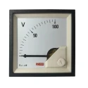 RS PRO Analogue Panel Ammeter DC 1000 A, 68 mm x 68 mm, 1% Accuracy Moving Coil 186-2498