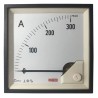 RS PRO Analogue Panel Ammeter 100 A DC, 92 mm x 92 mm Cutout, 1% Meter Accuracy 186-2506