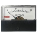 Monacor Analogue Panel Ammeter 1000 A DC, 57 mm x 44 mm, ±1.5 % High Torque Pivot and Jewel Moving Coil and Moving 186-2534