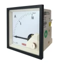 RS PRO Analogue Panel Ammeter 100 A DC, 68 mm x 68 mm, 1% Accuracy Moving Coil 186-2490