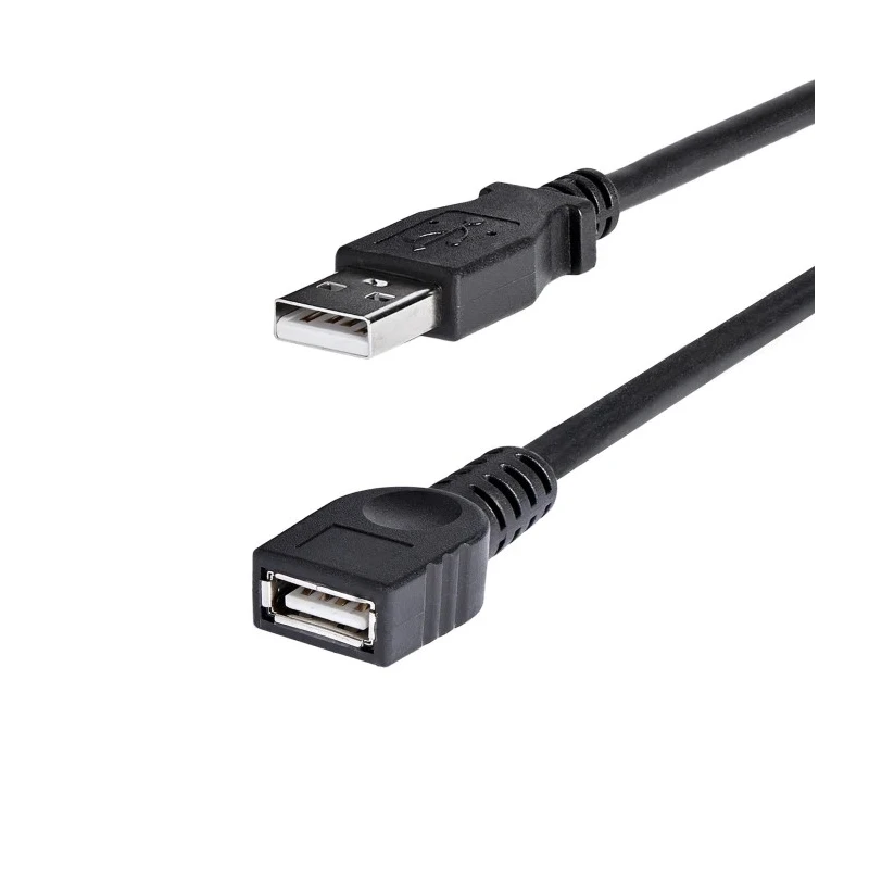 StarTech.com USB 2.0 Male USB Type A to Female USB Type A Cable, Black Jacket, 1.8 m USBEXTAA6BK