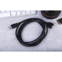 StarTech.com USB 2.0 Male USB Type A to Female USB Type A Cable, Black Jacket, 1.8 m USBEXTAA6BK