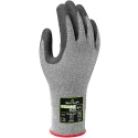 Showa Grey HPPE Polyester Work Gloves Size 8 Latex Foam Coating SHO577