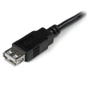 StarTech.com USB 2.0 Male USB Type A to Female USB Type A Cable Black 150mm USBEXTAA6IN