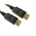StarTech.com RS PRO 4K DisplayPort to DisplayPort Cable, Male to Male, Polyvinyl Chloride Jacket, 3.3V, 500 mm 186-3022