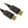 StarTech.com RS PRO 4K DisplayPort to DisplayPort Cable, Male to Male, Polyvinyl Chloride Jacket, 3.3V, 500 mm 186-3022