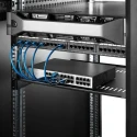StarTech.com Black Steel Rack Shelf 1 U, Ventilated, 20kg Load Capacity, 441mm x 401mm CABSHELF116V