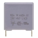 Vishay MKP 338 Film Capacitor X1, ±20 %, 100 nF 1000 V dc 440 V ac Through Hole BFC233810104
