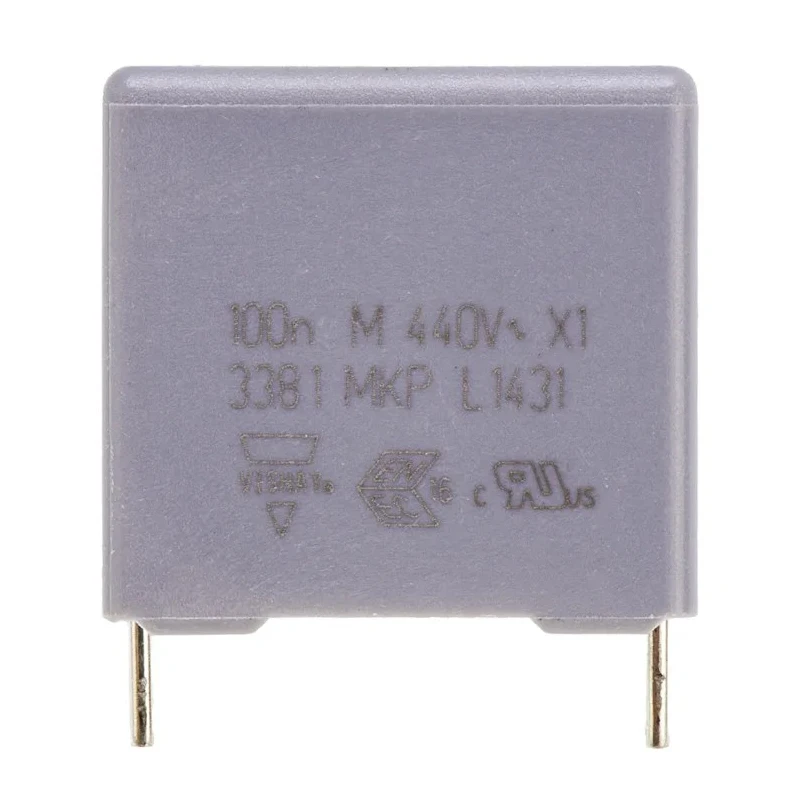 Vishay MKP 338 Film Capacitor X1, ±20 %, 100 nF 1000 V dc 440 V ac Through Hole BFC233810104